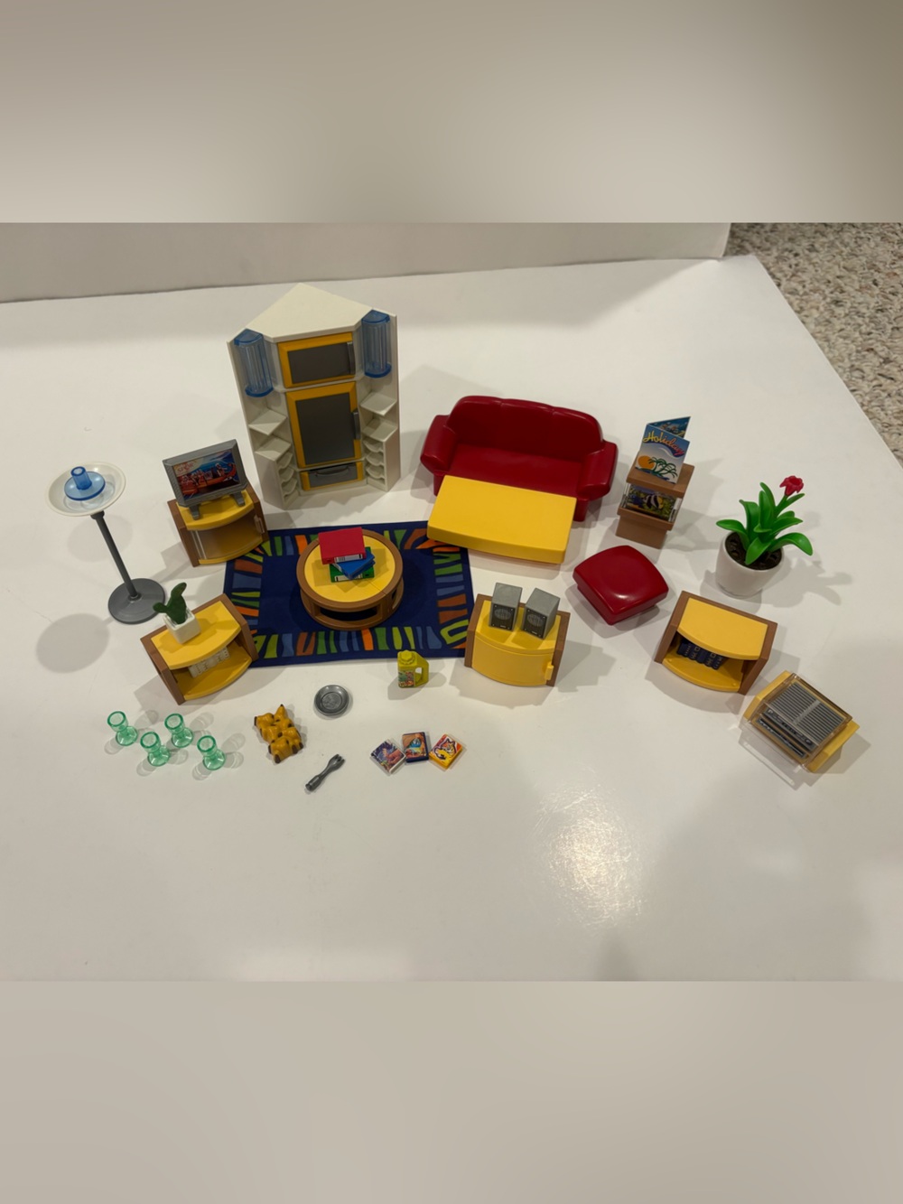 Playmobil Living Room and Kitchen Set with Accessories
